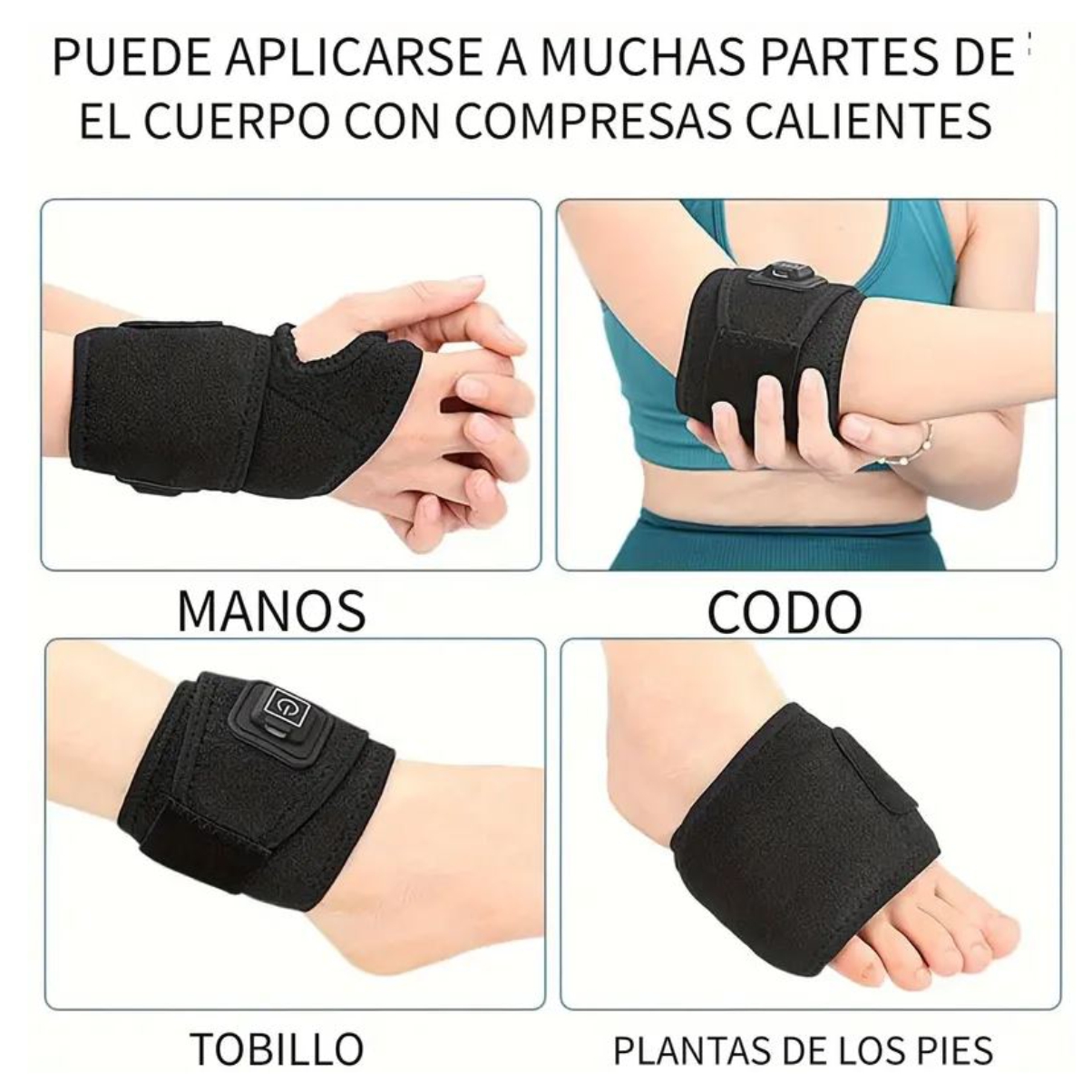 Muñequera Electrica termica 3 niveles